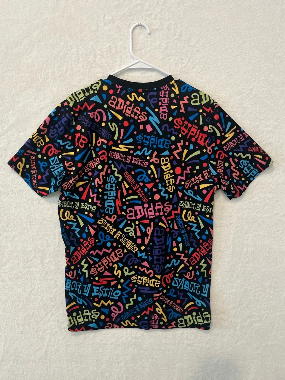 Adidas Men’s MLS PRESHI Hispanic Heritage Month HZ2034 All Over Print T Shirt XL